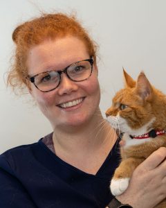 Nora Husøy, veterinær ved Lillehammer Dyreklinikk